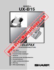 Voir UX-B15 pdf Manuel d'utilisation, l'allemand