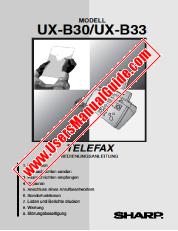 Vezi UX-B30/B33 pdf Manual de utilizare, germană