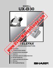 Voir UX-B30 pdf Manuel d'utilisation, l'allemand