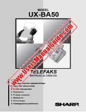 Voir UX-BA50 pdf Manuel d'utilisation, polonais