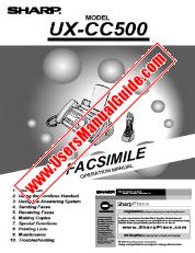 Vezi UX-CC500 pdf Manual de utilizare, engleză