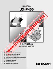 View UX-P400 pdf Operation Manual, Spanish