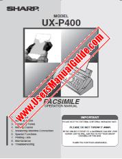Ver UX-P400 pdf Manual de Operación Inglés