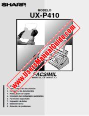 Ansicht UX-P410 pdf Bedienungsanleitung, Spanisch
