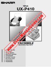 Ver UX-P410 pdf Manual de operaciones, húngaro