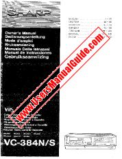 Vezi VC-384N/S pdf Manual de funcționare, extractul de limbă olandeză