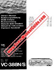 Visualizza VC-388N/S pdf Manuale operativo, estratto della lingua tedesca