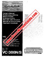 Ver VC-388N/S pdf Manual de operación, extracto de idioma holandés.