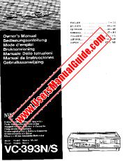 Voir VC-393N/S pdf Manuel d'utilisation, extrait de la langue allemande