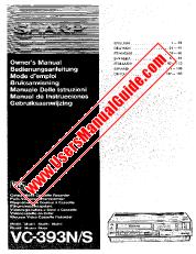 Vezi VC-393N/S pdf Manual de funcționare, extractul de limba franceză