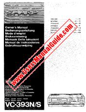 Ver VC-393N/S pdf Manual de operación, extacto del idioma holandés.