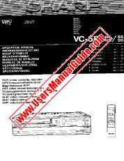 Ver VC-5F3NS/ND/SS/SD pdf Manual de operación, extracto de idioma alemán.