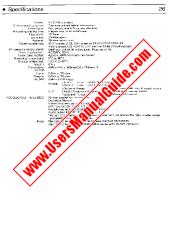 Ver VC-5F3NS/ND/SS/SD pdf Manual de operaciones, extracto de idioma inglés.