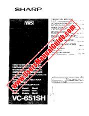Ver VC-651SH pdf Manual de operación, extracto de idioma holandés.