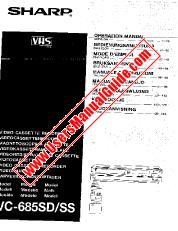 Vezi VC-685SD/SS pdf Manual de funcționare, extractul de limba engleză, germană
