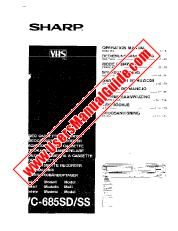 Ver VC-685SD/SS pdf Manual de operaciones, extracto de idioma francés.
