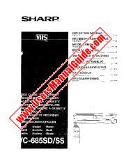 Voir VC-685SD/SS pdf Manuel d'utilisation, extrait de langue néerlandaise