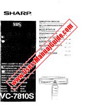 Ver VC-7810S pdf Manual de operación, extracto de idioma holandés.