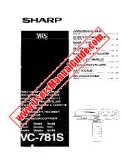 Vezi VC-781S pdf Manual de funcționare, extractul de limba franceză