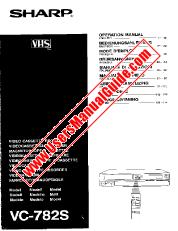View VC-782S pdf Operation Manual, extract of language German, English