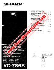 View VC-786S pdf Operation Manual, extract of language Dutch