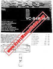 Ver VC-8482N/S pdf Manual de operación, extracto de idioma holandés.