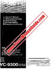 Vezi VC-9300 pdf Manual de funcționare, extractul de limba franceză
