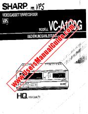 View VC-A100G pdf Operation-Manual, extract of language German