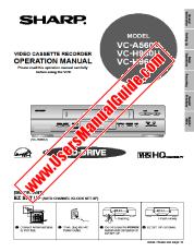 Ver VC-A560U/H960U/H961U pdf Manual de Operación, Inglés