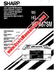 Ver VC-A67SM pdf Manual de operación, extracto de idioma alemán.