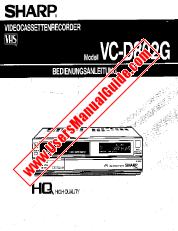 Ver VC-D802G pdf Manual de Operación, Alemán