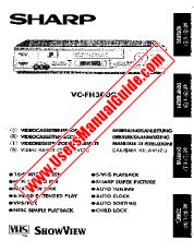 Voir VC-FH300GM pdf Manuel d'utilisation, extrait de langue Italien
