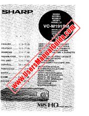 Ansicht VC-M191SM pdf Bedienungsanleitung, Auszug aus Sprache Französisch