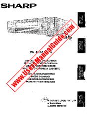 Ver VC-M241GM pdf Manual de operación, extracto de idioma alemán.