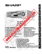 Ansicht VC-M29GM/M49GM/MH69GM pdf Bedienungsanleitung, Auszug aus Sprache Französisch