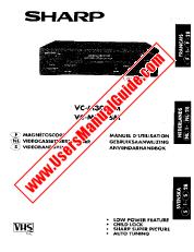 Ver VC-M300SM/M301SM pdf Manual de operaciones, extracto de idioma francés.