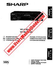 Ver VC-M300SM/M301SM pdf Manual de operación, extracto de idioma holandés.