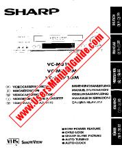 Ver VC-M31GM/M51GM/MH71GM pdf Manual de operación, extracto de idioma alemán.