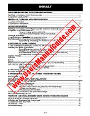 Vezi VC-M36SVM/M361SVM/MH76SVM/MH761SVM pdf Manual de utilizare, germană