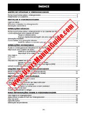 Vezi VC-M55SM/M551SM/MH75SM/MH750SM pdf Manual de utilizare, portugheză