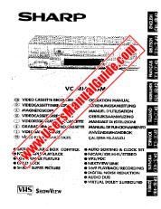 View VC-MH73GM pdf Operation Manual, extract of language Dutch