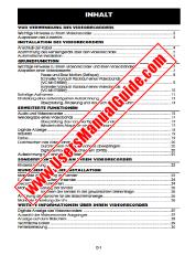 Vezi VC-MH745/750SM pdf Manual de utilizare, germană