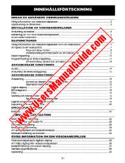 Vezi VC-MH745SM/MH750SM pdf Manual de utilizare, suedeză