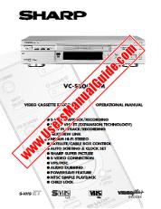 Ver VC-S2000HM pdf Manual de Operación, Inglés