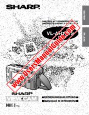 View VL-AH131S pdf Operation Manual, extract of language German