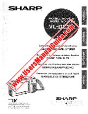 Ver VL-DC3S pdf Manual de operación, extracto de idioma holandés.