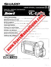 Ver VL-E40S pdf Manual de operaciones, francés