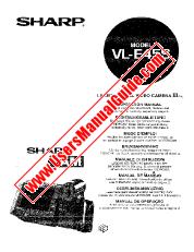 Ansicht VL-E45S pdf Bedienungsanleitung, Französisch