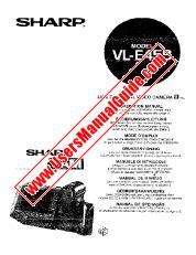 Ver VL-E45S pdf Manual de operación, holandés