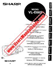 Ansicht VL-E66S pdf Bedienungsanleitung, Französisch